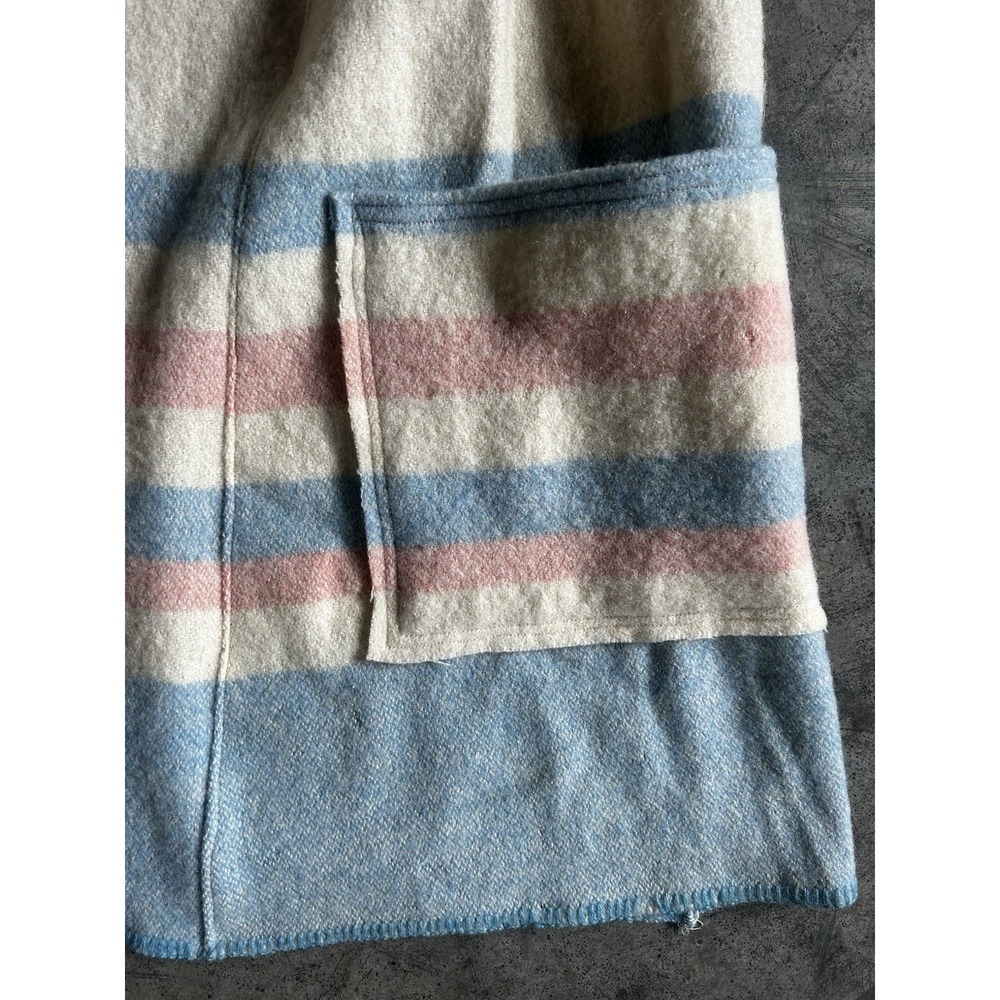 Baisey Collection Oversized Wool Kimono Jacket Cardigan Pendleton Retro - Picture 3 of 11